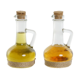 Aceitera y vinagrera cristal