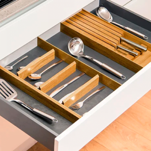 Cubertero cajon interior madera antracita CO